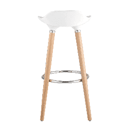 Стул барный Модерн белый