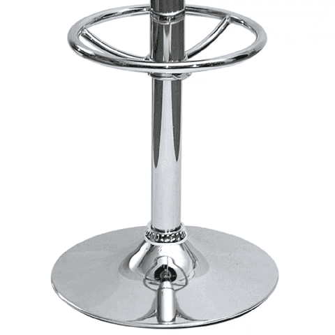 Барный стул Camp коричневый мягкое сиденье из экокожи