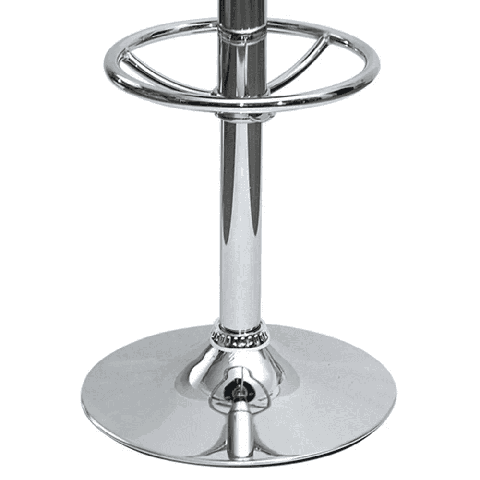 Барный стул Camp черный с подъемным механизмом