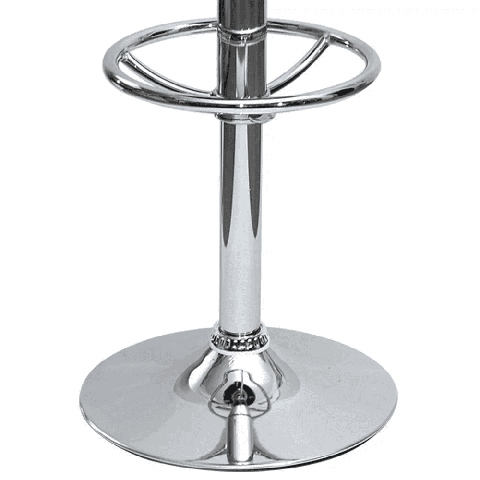 Барный стул Camp красный с подъемным механизмом