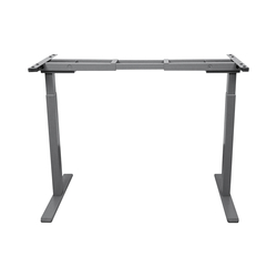 Подстолье для стола с электроприводом и регулировкой высоты, 2 мотора, память 3 уровня высоты, серый