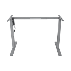 Подстолье для стола с электроприводом и регулировкой высоты, 1 мотор, память 3 уровня высоты, серый