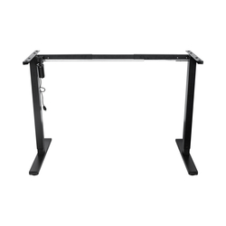 Подстолье для стола с электроприводом и регулировкой высоты, 1 мотор, память 3 уровня высоты, черный