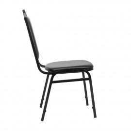 Банкетный стул Бэгги Кож.зам черный