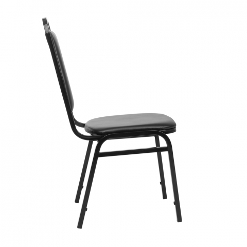 Банкетный стул Бэгги Кож.зам черный
