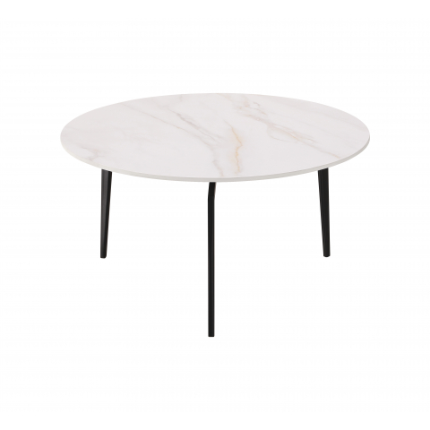Журнальный столик Aliara светлая керамика