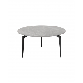 Журнальный столик Aliara серая керамика