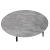 Журнальный столик Aliara серая керамика
