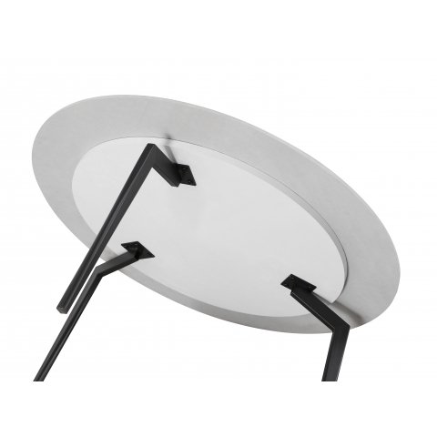 Журнальный столик Aliara серая керамика