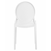 Пластиковый стул обеденный ALBERT, цвет белый