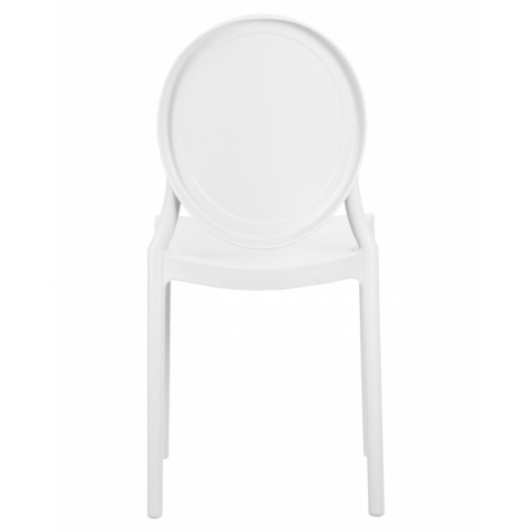 Пластиковый стул обеденный ALBERT, цвет белый