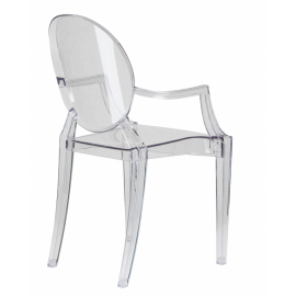 Стул обеденный LOUIS GHOST, цвет прозрачный