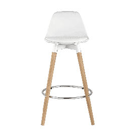 Стул барный Мартин белый