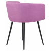Стул обеденный ALINA с подлокотниками, сиреневая ткань (LAR-106D-16)