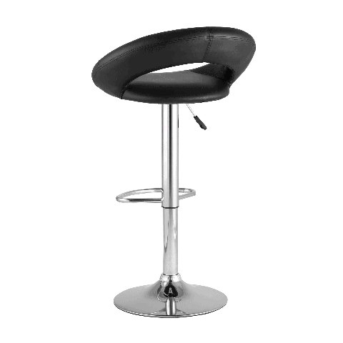 Стул барный Купер черный с подъёмным механизмом