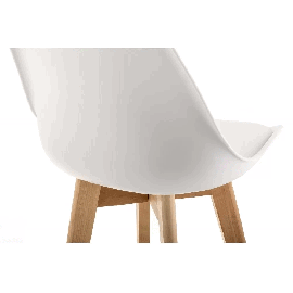 Барный стул Burbon белый