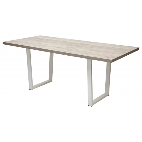 Стол ЛОФТ 138 Дуб Анкона/ Белый