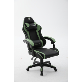 Кресло спортивное TopChairs Shadow черно-зеленый