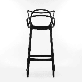 Пластиковый барный стул Masters черный