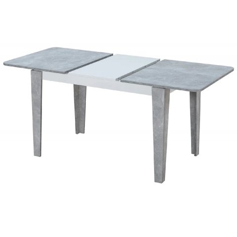 Стол EDWIN Бетон-Белый/ Бетон