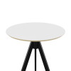 Стол Arki круг белый d=700 мм