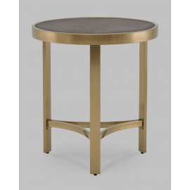 Журнальный столик Адриана 50*50 см серая керамика