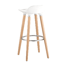 Стул барный Модерн белый