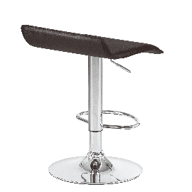 Мягкий барный стул TOMMY коричневый сиденье искусственная кожа