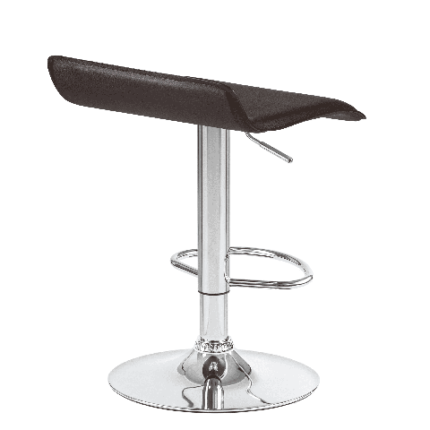 Мягкий барный стул TOMMY коричневый сиденье искусственная кожа