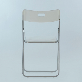 Стул складной СМН-299 Fold (Фолд) металлокаркас белый