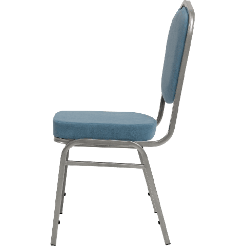 Корона 20 Вельвет голубой