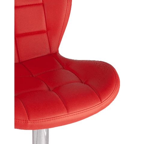 Стул барный PORSCHE красный