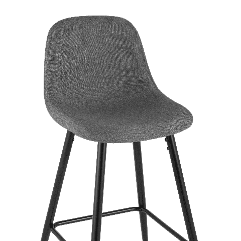 Стул барный Валенсия темно-серый