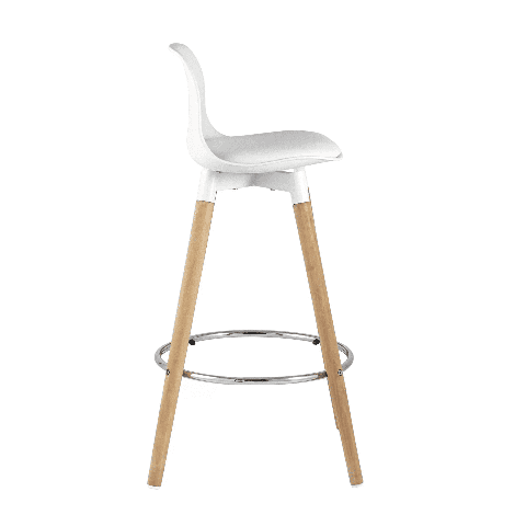 Стул барный Мартин белый