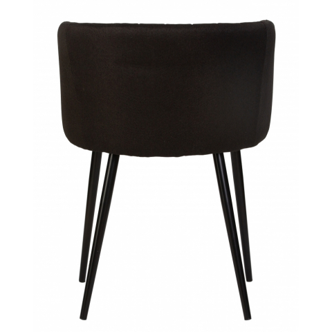 Стул обеденный ALINA, черная ткань (LAR-106D-28)