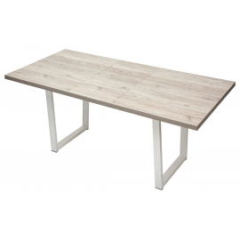 Стол ЛОФТ 138 Дуб Анкона/ Белый