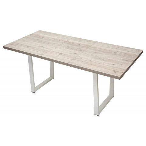 Стол ЛОФТ 138 Дуб Анкона/ Белый