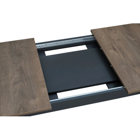 Стол EDWIN Дуб Канзас-Графит / Дуб Канзас