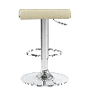 Мягкий барный стул TOMMY кремовый сиденье искусственная кожа