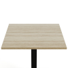 Стол Madrid 800x800x25 цвет дуб сонома