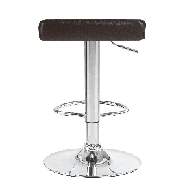 Мягкий барный стул TOMMY коричневый сиденье искусственная кожа