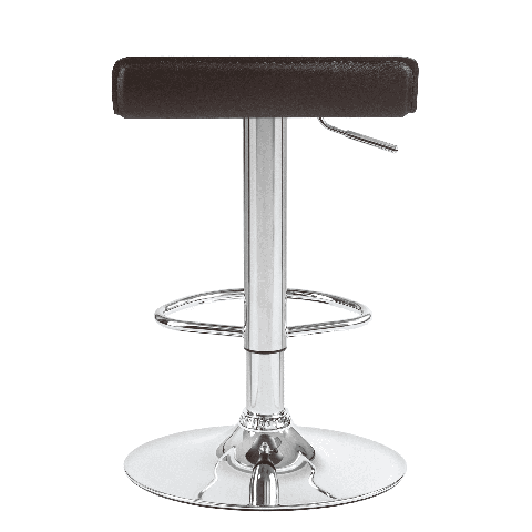 Мягкий барный стул TOMMY коричневый сиденье искусственная кожа