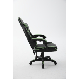 Кресло спортивное TopChairs Shadow черно-зеленый