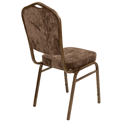 Корона 20 Велюр коричневый