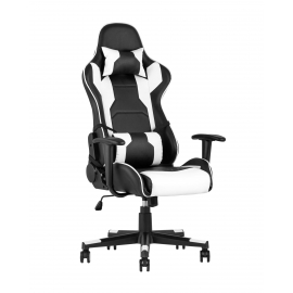 Кресло игровое TopChairs Diablo белое