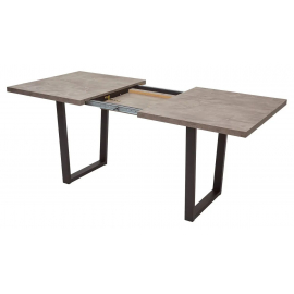 Стол ЛОФТ 138 Оникс/ Черный