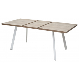 Стол BRICK M 120 Дуб Трюфель/ Белый