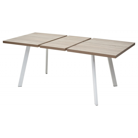 Стол BRICK M 120 Дуб Трюфель/ Белый