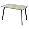 Стол ФИН 120 Дуб Шерман серый/ черный каркас