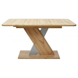 Стол EXEL 140 Дуб Вотан/ Алюминий